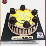 Sentinel Sweethearts Picture Logo Cake for your Beloved in Lahore