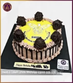 Sentinel Sweethearts Picture Logo Cake for your Beloved in Lahore