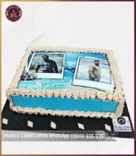 Snap & Savor Dual Shot Picture Cake in Lahore