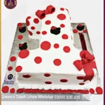 Sparkling Starry 1st Birthday Number Cake in Lahore