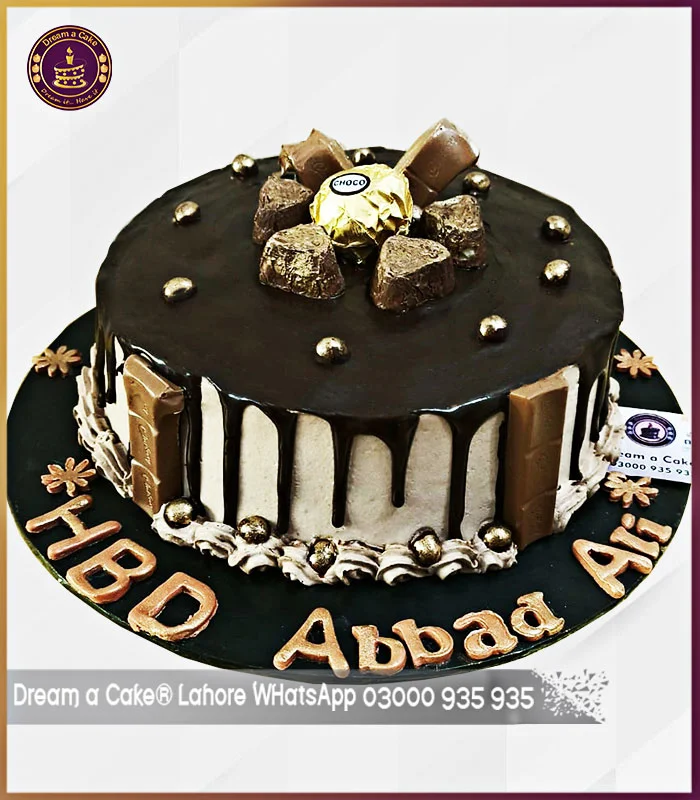 Spectacular Joyride Chocolate Birthday Cake in lahore
