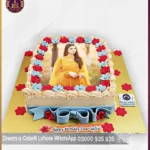 Stunning Beauty Picture Cake in Lahore