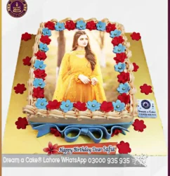 Stunning Beauty Picture Cake in Lahore