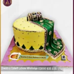 Sunshine Magic Yellow Mehndi Cake in Lahore