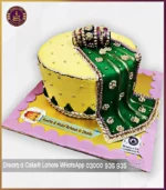 Sunshine Magic Yellow Mehndi Cake in Lahore