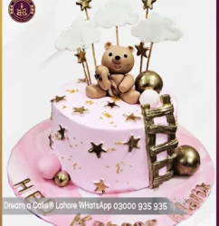 Sweet Dreams Surprise Teddy Bear Cake for Boys' Birthday in Lahore