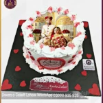 Sweet Sentiments Anniversary Picture Cake in Lahore