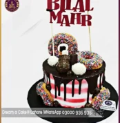 Sweet Symphony Choco Donut Cake in Lahore