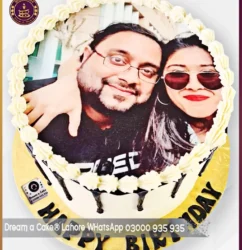 Sweetheart's Cherished Picture Cake in Lahore