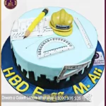 Tech-Savvy Sweetness Engineer's Birthday Cake in Lahore