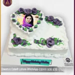 The Love of My Life Birthday Celebration Picture Cake in Lahore
