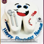 Tooth-shaped Temptation Cake in Lahore
