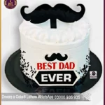 Top-Notch Best Dad Ever Theme Cake in Lahore