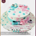 Welcome Baby Baby Shower Cake in Lahore