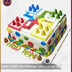 A Delicious Twist on a Classic Game Fondant Made Ludo Cake in Lahore