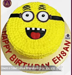 A Whimsical Treat for All Ages! Delightful Minions Cake in Lahore