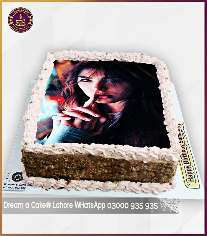 Bespoke Designer Picture Cake for Girls' Birthday in Lahore