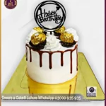Chocolate Luxury Ferrero Rocher Designer Cake in Lahore