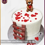 Deliciously Cute Delight Fondant Made Panda Cake in Lahore