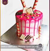 Magical Moments Personalized Cake for Girls Birthday in Lahore