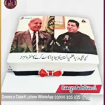 Savor the Soundwaves Podcast Theme Picture Cake in Lahore