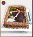 Taste and Beauty Combined Chocolate Picture Cake in Lahore