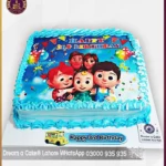 Taste the Fun, See the Theme Cocomelon Picture Cake in Lahore