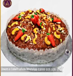 Timeless Goodness Classic Dry Carrot Cake in Lahore