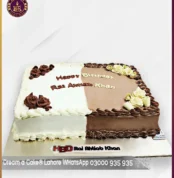 Twin Treat Double Flavour Birthday Cake in Lahore