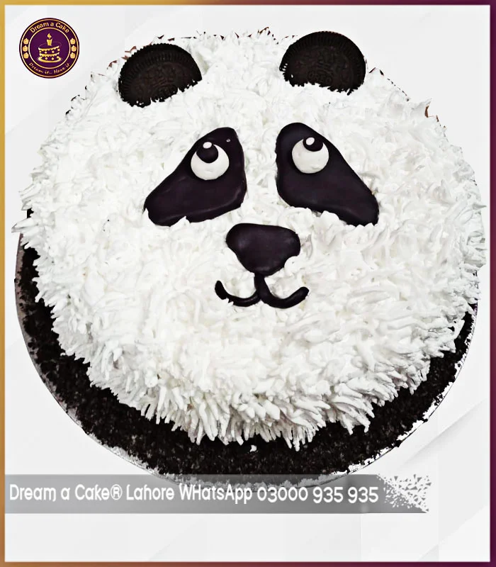 Wholesome & Adorable Try Our Panda Cake in Lahore