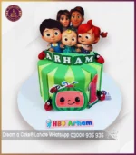 Colorful and Fun Cocomelon Cake for kids in Birthday in Lahore