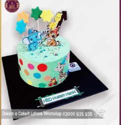 Make Birthdays Magical with Green Jungle Theme Cake in Lahore