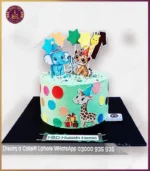 Make Birthdays Magical with Green Jungle Theme Cake in Lahore
