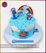 Order Fun-Filled Doraemon Character Rainbow Cake in Lahore