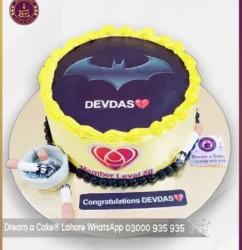 Smooker’s Style Batman Theme Picture Cake Order Online Now in Lahore
