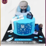 Adorable Boss Baby Theme Cake for Little Bosses in Lahore