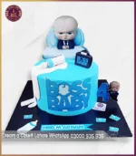 Adorable Boss Baby Theme Cake for Little Bosses in Lahore - Image 3