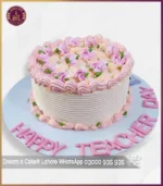 Elegant Floral Cake for Teacher’s Day But Perfect Gift for Any Celebration in Lahore - Image 2