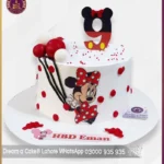 Customized Minnie Mouse Theme Cake for Kids in Lahore