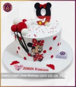 Customized Minnie Mouse Theme Cake for Kids in Lahore - Image 3
