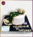 Celebrate Your Mehndi Moments with our Traditional Off-White & Green Mehndi Cake in Lahore