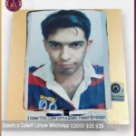 Personalized Edible Picture Birthday Cake for Him in Lahore