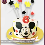 Sweet Sixth Birthday with Magical Mickey Mouse Cake in Lahore