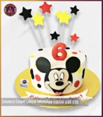 Sweet Sixth Birthday with Magical Mickey Mouse Cake in Lahore