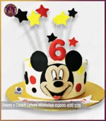 Sweet Sixth Birthday with Magical Mickey Mouse Cake in Lahore