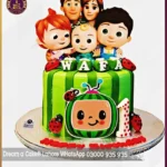 Delectable Delicious Coco Melon Cake in Lahore