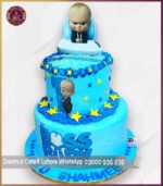 Premium Two-Tier Boss Baby Birthday Cake in Lahore - Image 2