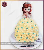 Dreamy Delight Peach Doll Cake in Lahore - Image 3