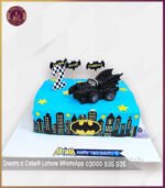Custom Batman Car Theme Cake for Kids in Lahore