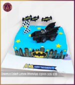 Custom Batman Car Theme Cake for Kids in Lahore - Image 4